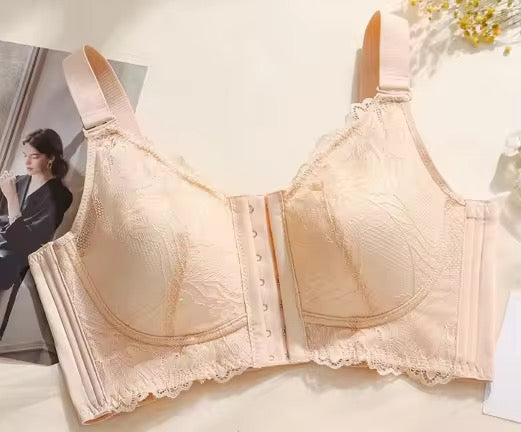 Intimate Heavy-Duty Alpha Plus-Size Front-Open Bra:  Extra Wide Straps Full Support & No-Bounce