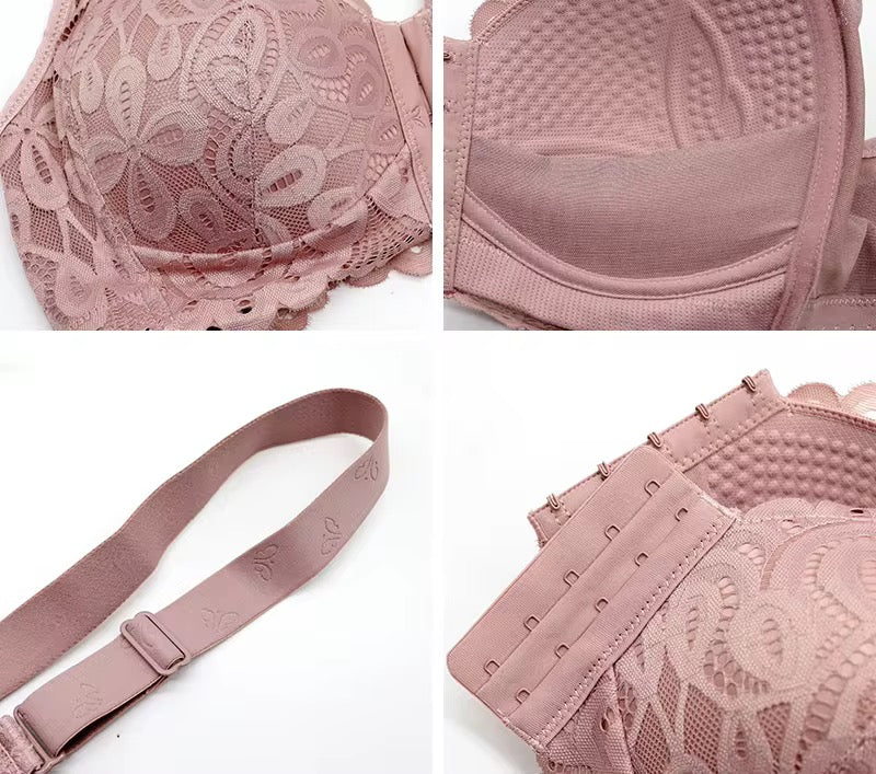 Intimate Heavy-Duty Alpha Plus-Size Front-Open Bra:  Extra Wide Straps Full Support & No-Bounce
