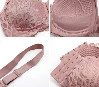 Intimate Heavy-Duty Alpha Plus-Size Front-Open Bra:  Extra Wide Straps Full Support & No-Bounce