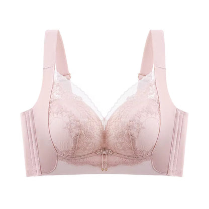 Intimate Wide-Coverage Bra: Armpit & Back Fat Control Pushup Bra