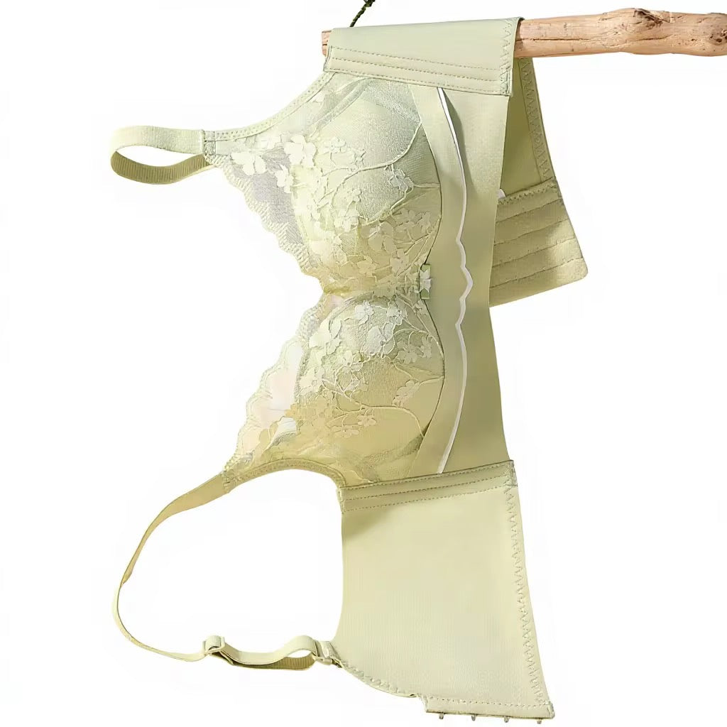 Intimate Wide-Coverage Bra: Armpit & Back Fat Control Pushup Bra