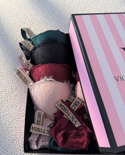 Victoria Secret Signature Strap Lingerie Set