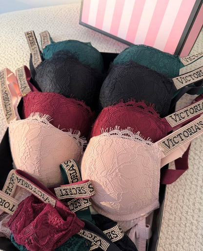 Victoria Secret Signature Strap Lingerie Set