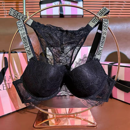 Victoria Secret Signature Strap Lingerie Set
