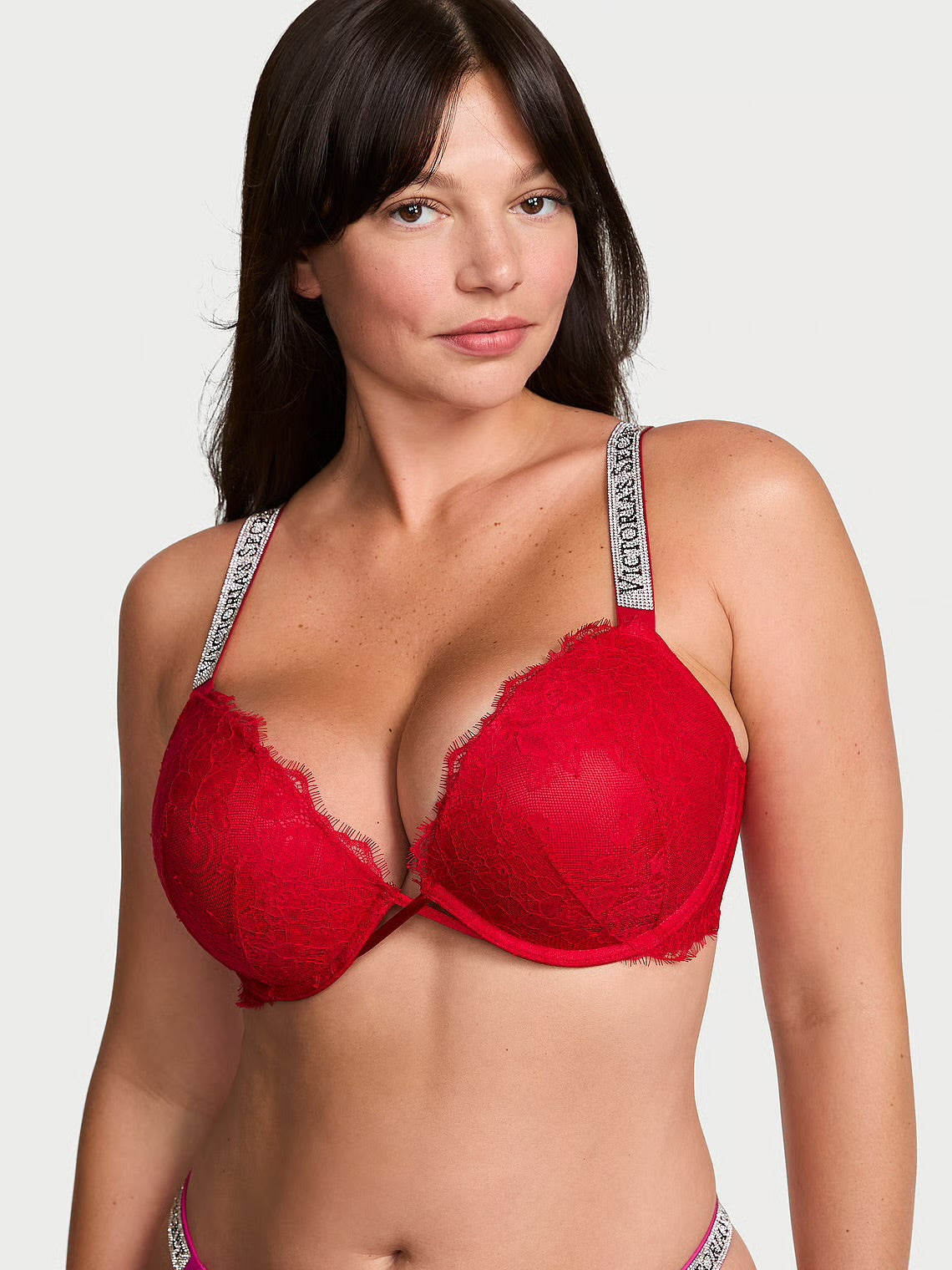 Victoria Secret Signature Strap Lingerie Set